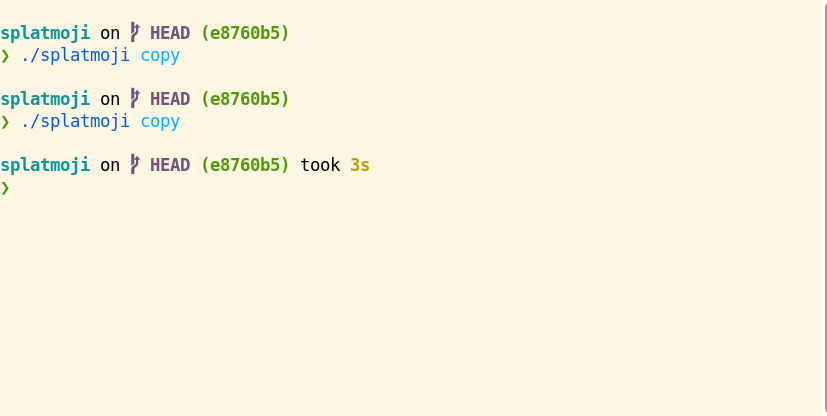 Splatmoji scroll example Splatmoji scroll example