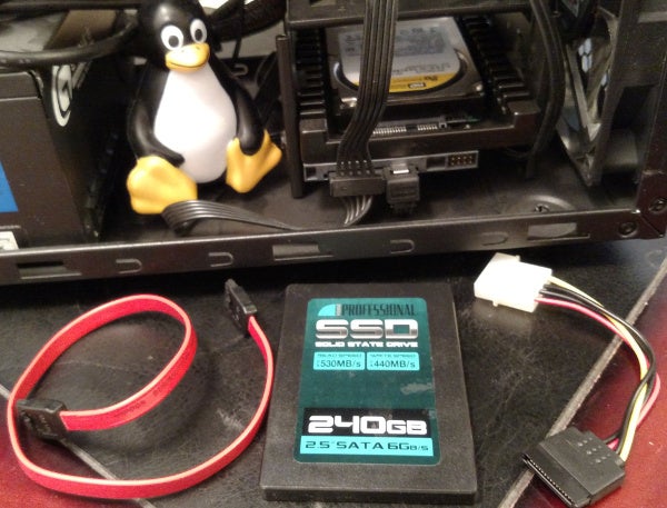 New SSD cables and drive New SSD cables and drive