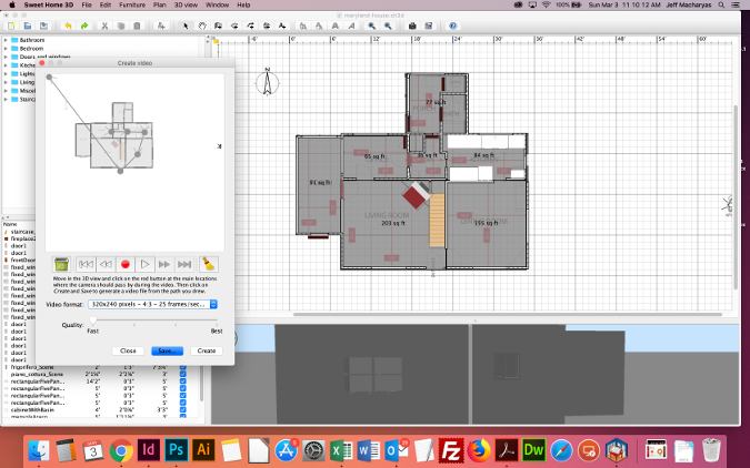 Sweet Home 3D floorplan Sweet Home 3D floorplan