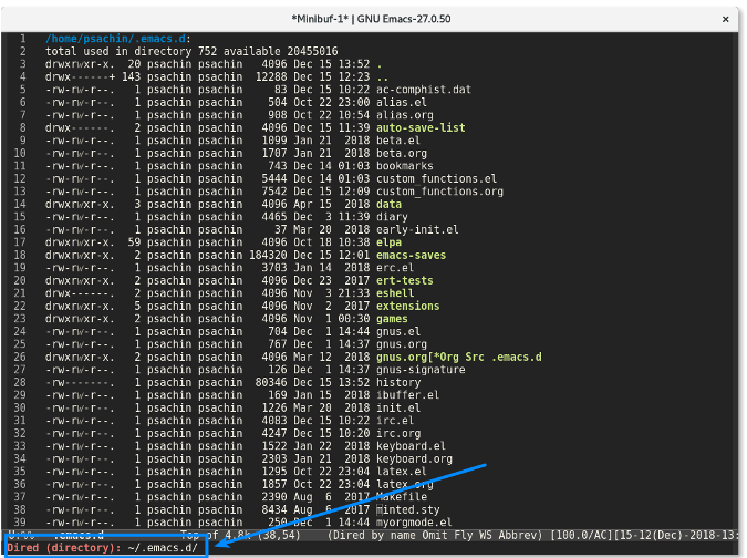 Use Dired mode to navigate a Git project Use Dired mode to navigate a Git project