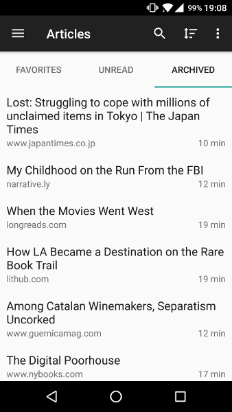 wallabag Android app wallabag Android app