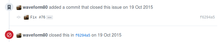A commit to close an issue A commit to close an issue