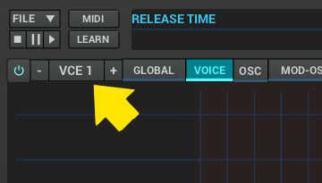 Voices and tabs Voices and tabs